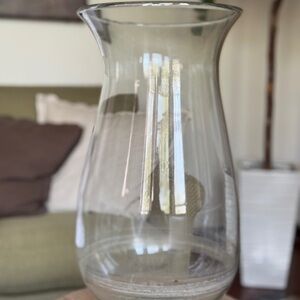 Crate&Barrel Gray Vase Accent